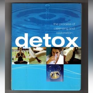 Book on detox, the process of cleansing and restoring your body.
Hardcover